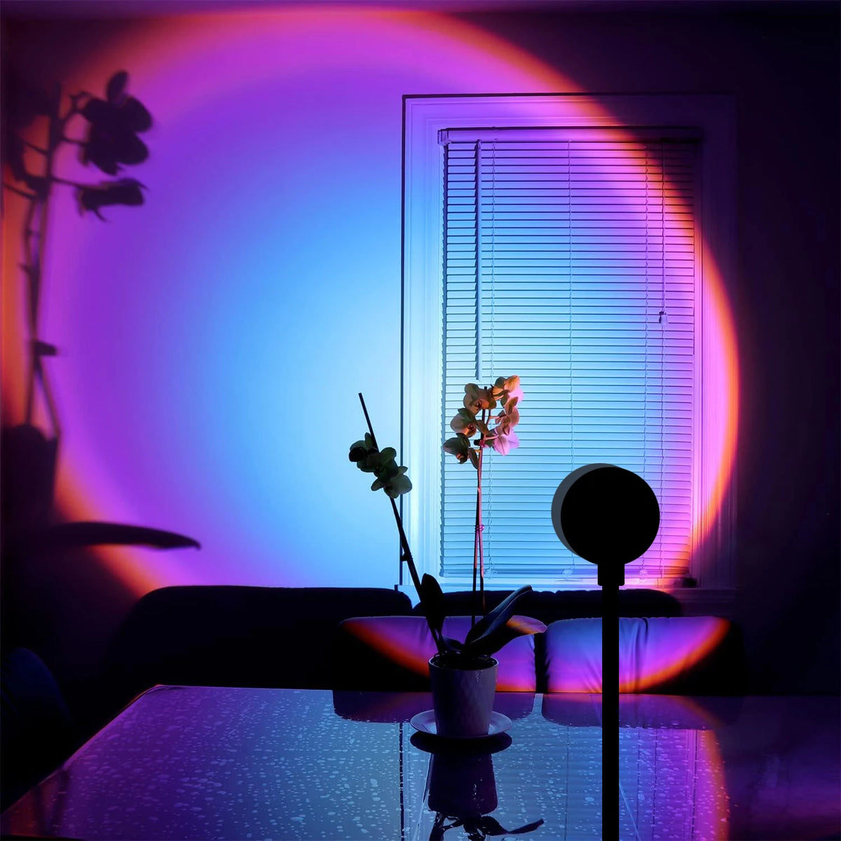 Rainbow Sunset Projection Lamp – USB LED Atmosphere Light Projection Atmosphere Lamp HIP Default Title