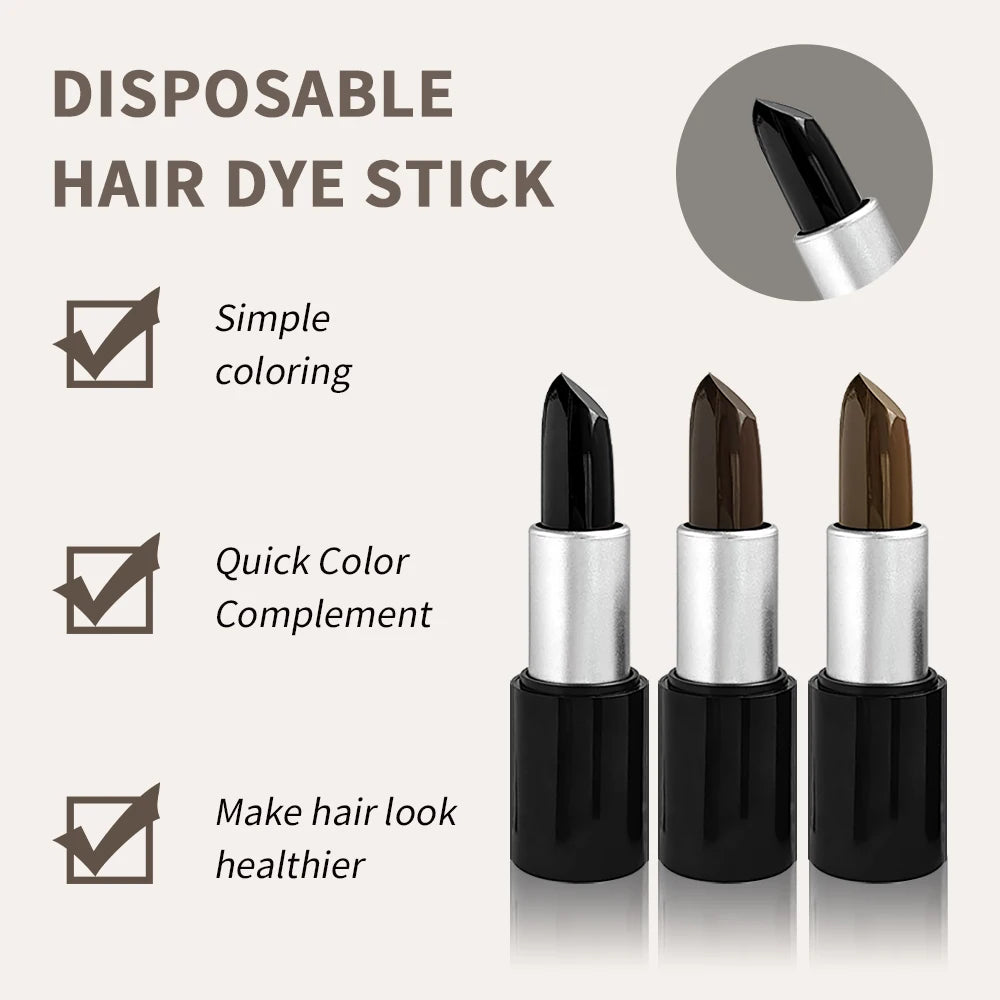 JUJU Dream Temporary Hair Dye Stick – Grey Root Touch-Up Temporary Hair Color HIP