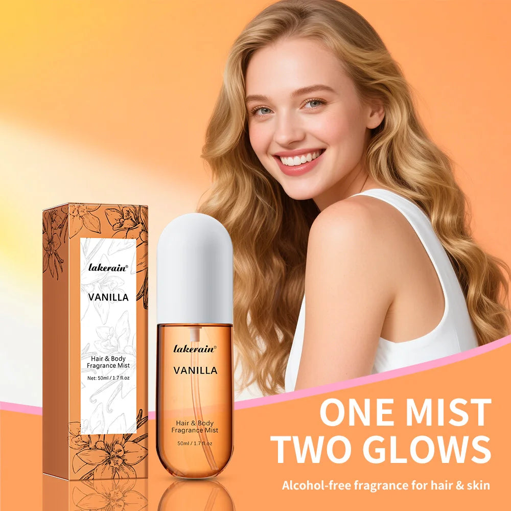 Perfume for Men Women Use For Skin Body & Hair Fragrance Mist Luxury Long Lasting Perfume Collection Vanilla and Rose HIP