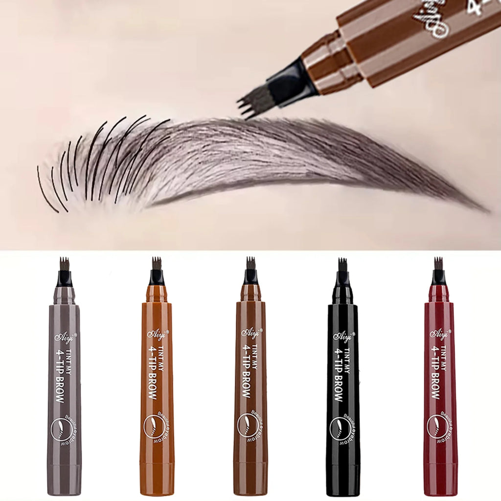 Waterproof Liquid Eyebrow Pencil – Long-Lasting, 5 Colors Liquid Eyebrow Pencil HIP
