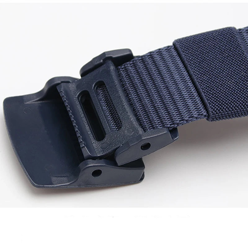 MYMC Men's Tactical Canvas Belt – Automatic Buckle Tactical Canvas Belt HIP