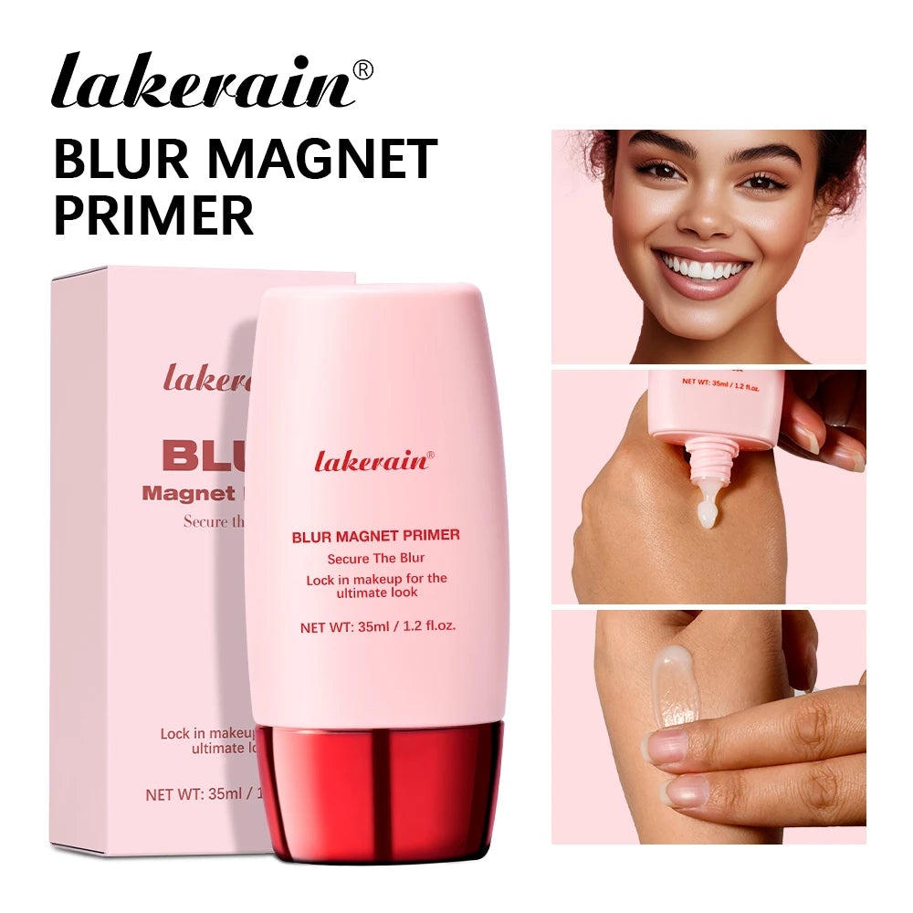 Lakerain Blur Magnet Primer Matte Finish Moisturizing Under Makeup Firming Light Beige Base Smooth Cosmetics Makeup Base HIP