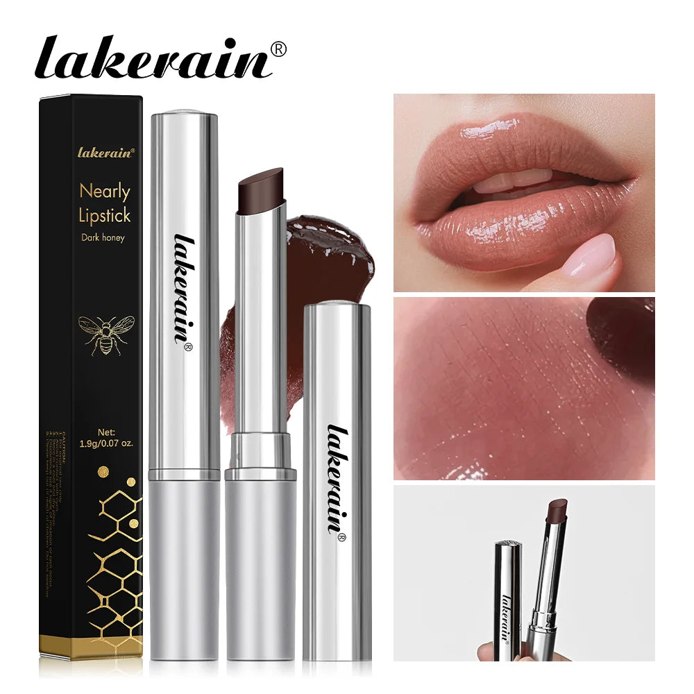 Lakerain Lipstick Colorless Lip Balm Long Lasting Hygienic Moisturizing Lips Plumper Nourish Black Pink Nude Makeup Lip Care HIP