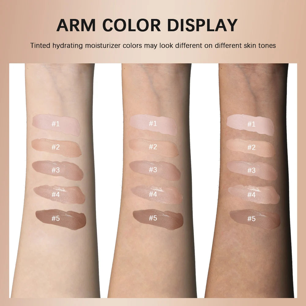 Skin Hydrating BB Cream Skin Tint Perfector Liquid Foundation Brightens Base Concealer Foundation Cosmetics HIP