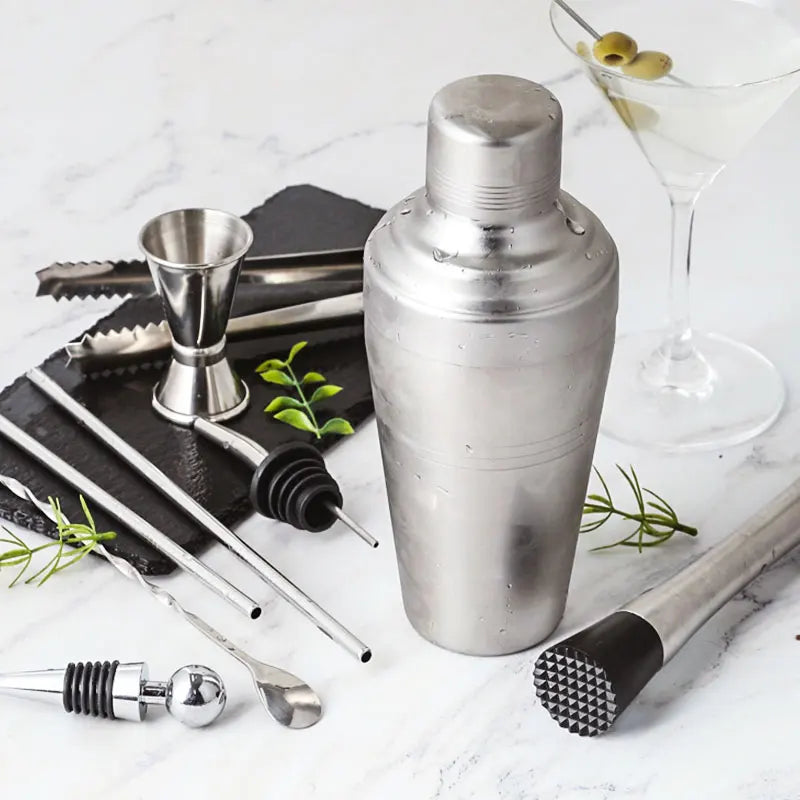 Copper Plated Stainless Steel Cocktail Shaker Bar Set Cocktail Bar Set HIP