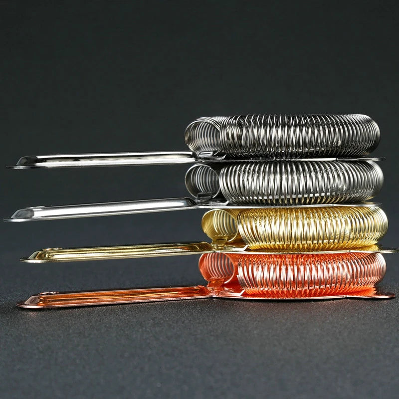 Dual Prong Cocktail Strainer – 304 Stainless Steel | Barmaid Cocktail Bar Strainer HIP