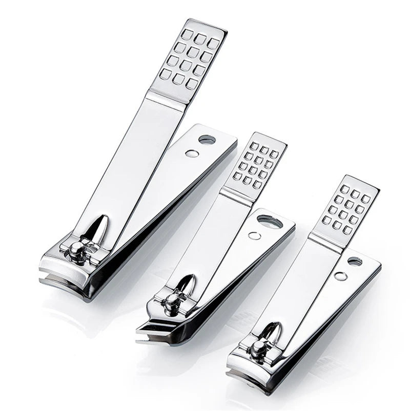 Nail Clipper Stainless Steel Cutter Nipper Trimmer Knife Manicure Pedicure Tools Professional Finger Toe 2 Style Clippers Set HIP