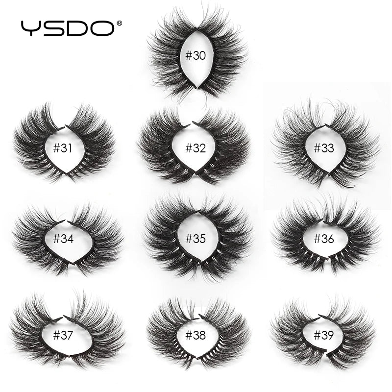 Wholesale Maquiagem Eyelashes 4/10/20/50/100PCS 3D Mink Lashes Set Natural False Eyelashes Makeup Thick Lashes Faux Clis In Bulk HIP