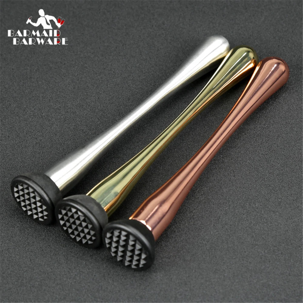 Stainless Steel Cocktail Muddler – Mojito & Bar Tool Cocktail Muddler HIP