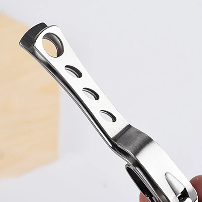 Nail Toe Clipper Cutter Trimmer Scissor Stainless Steel Manicure Pedicure Tool 360 Degree Rotary Cuticle Toenail Nail Clipper HIP