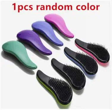 Professional Salon Teasing Back Hair Brushes Wood Slim Line Comb Hairbrush Extension Hairdressing Styling Tools DIY Kit 1 PCS HIP 1 pcs random color