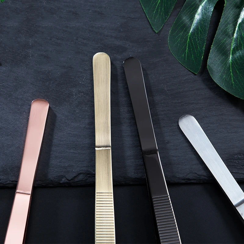 Stainless Steel Bar & Kitchen Tweezers – Gold, Copper & Black Bar Kitchen Tweezers HIP