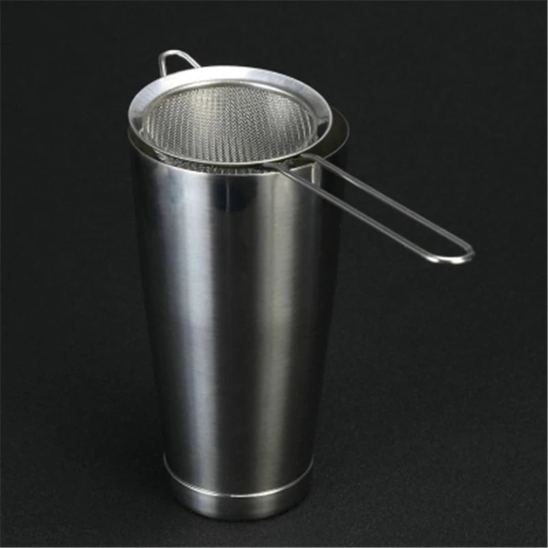 Stainless Steel Julep Bar Cocktail Strainer | BARMAID Bar Strainer Tool HIP
