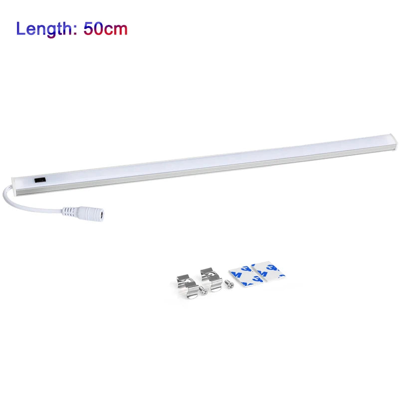 YNL LED Under Cabinet Light | Hand Sweep Sensor 5W–7W LED Cabinet Light HIP 50cm DC no power Warm White