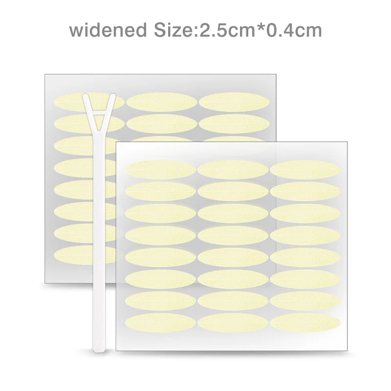 1056pcs Eyelid Tape Sticker Invisible Eyelid Paste Transparent Self-adhesive Waterproof Breathable Double Eye Tape Tools HIP Wide Shape