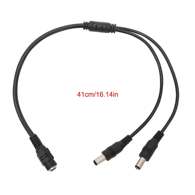 DC Power Splitter Cable 5.5x2.1mm – 1 to 2, 4 or 8 Output DC Power Splitter Cable HIP