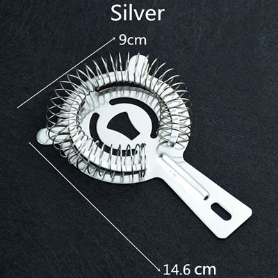 Stainless Steel Cocktail Bar Strainer – BARMAID BARWARE Cocktail Bar Strainer HIP 1pcs
