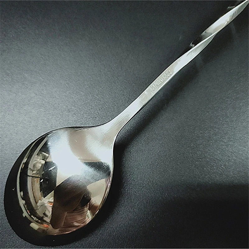 29cm Stainless Steel Cocktail Bar Spoon – Spiral Stirrer Cocktail Bar Spoon HIP