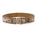 Men's Quick Release Tactical Belt – Canvas Army Style 120cm Tactical Canvas Belt HIP G about 130cmx5cm