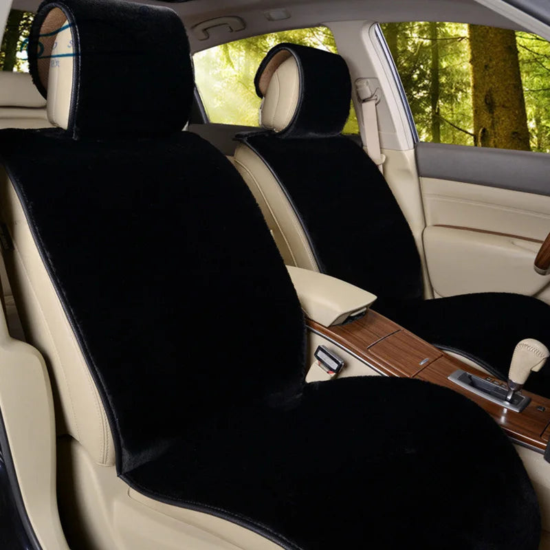 Winter Plush Car Seat Cushion Cover – Warm Thick Auto Pad Car Seat Cover HIP