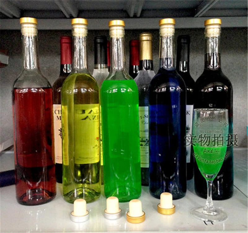 5-Pack T-Shape Silicone Wine & Beer Bottle Stoppers Wine Bottle Stopper HIP