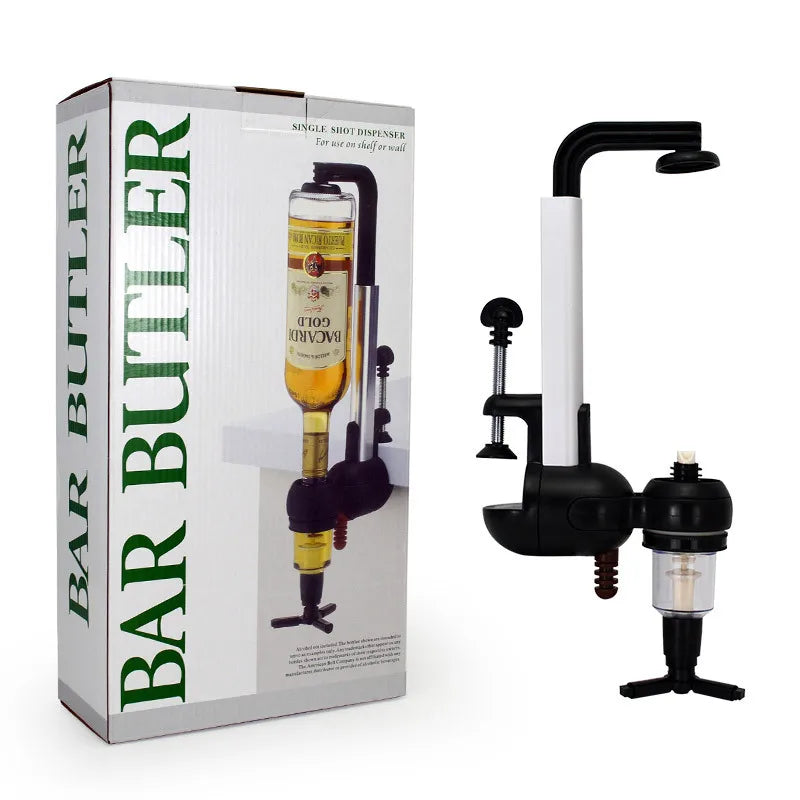 Single Optic Rotary Wine Bottle Pourer & Stopper | Bar Butler Wine Bottle Pourer HIP