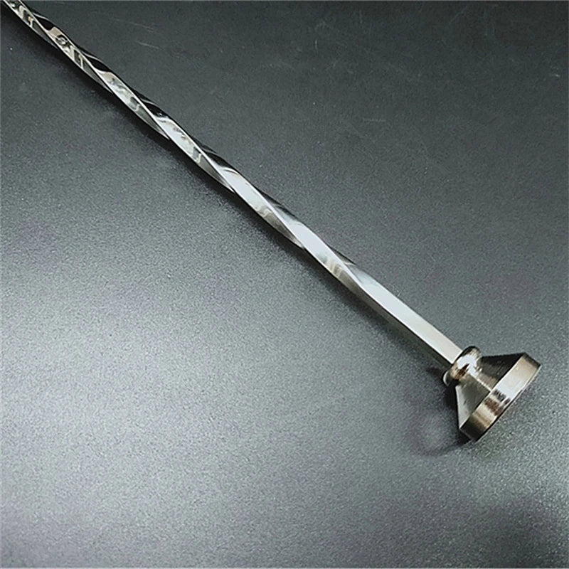 29cm Stainless Steel Cocktail Bar Spoon – Spiral Stirrer Cocktail Bar Spoon HIP