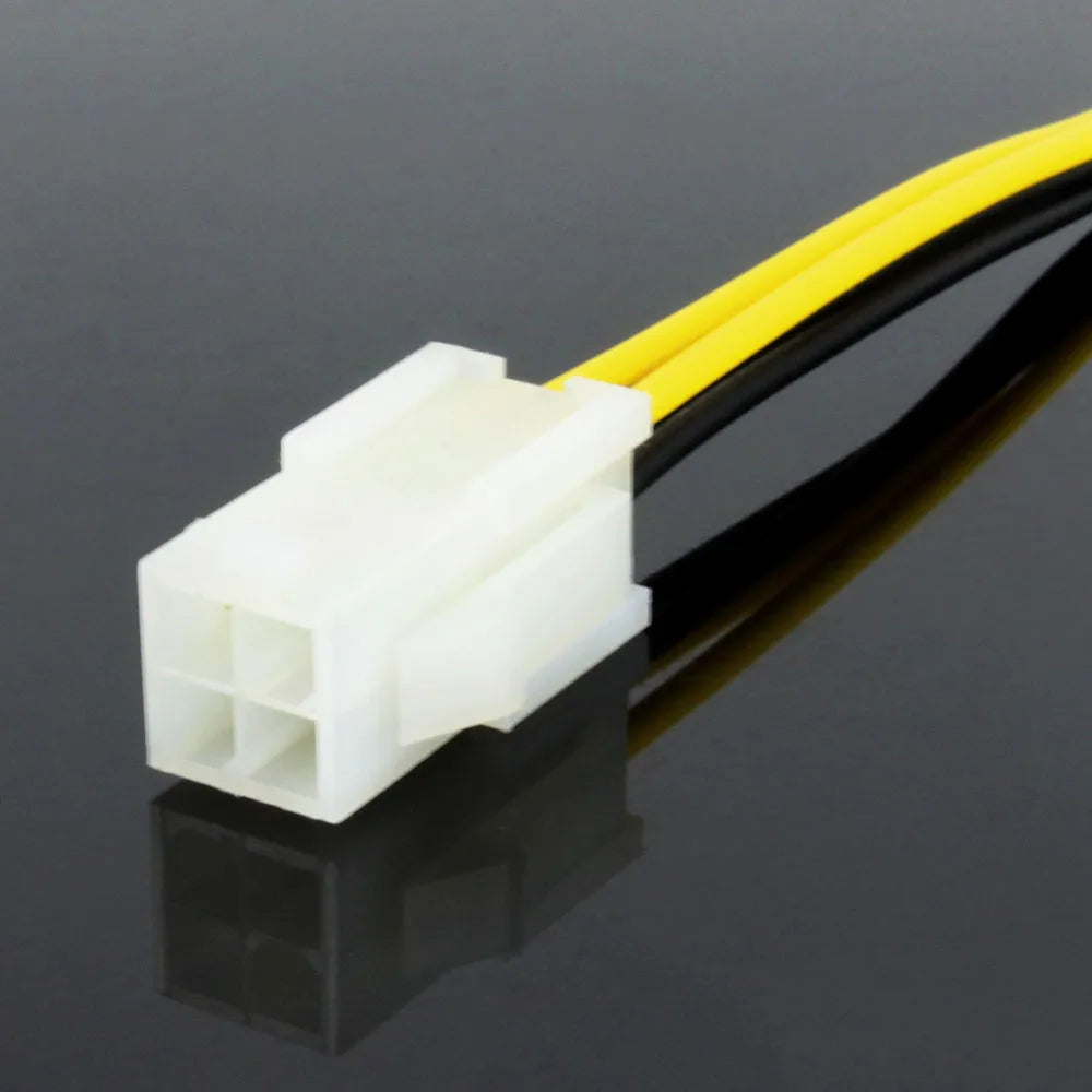 ATX 4-Pin Male to Female CPU Power Extension Cable – 20cm Power Extension Cable HIP