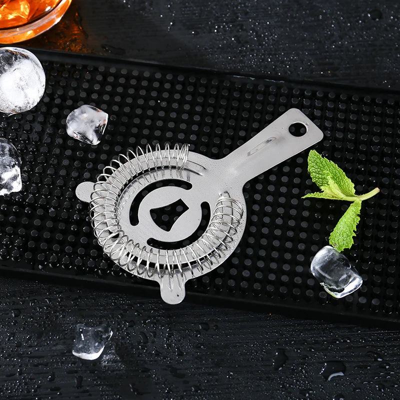 Stainless Steel Cocktail Bar Strainer – BARMAID BARWARE Cocktail Bar Strainer HIP