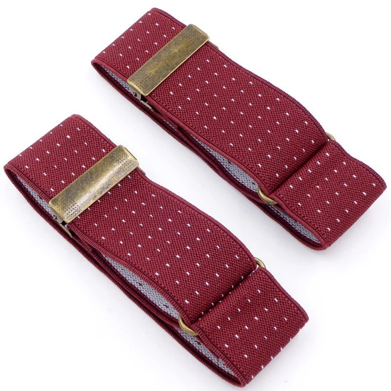 Elasticated Shirt Sleeve Holders – Unisex Armbands 2 Pack Shirt Sleeve Holders HIP