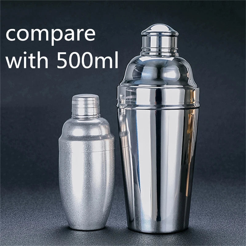 1.8L Boston Cocktail Shaker 3-Piece Set – 304 Stainless Steel Cocktail Shaker Set HIP