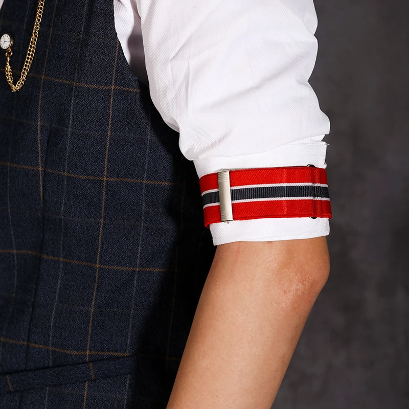 Elasticated Shirt Sleeve Holders – Unisex Armbands 2-Pack Shirt Sleeve Holders HIP