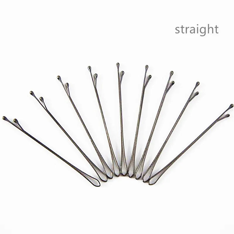 60Pcs/Set Black Hairpins For Women Hair Clip Lady Bobby Pins Invisible Wave Hairgrip Barrette Hairclip Hair Clips Accessories HIP