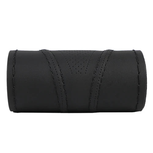 Universal 38cm Anti-Slip Microfiber Steering Wheel Cover Steering Wheel Cover HIP black