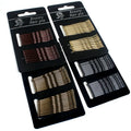 24pcs Hair Clip Ladies Hairpins Girls Hairpin Curly Wavy Grips Hairstyle Hairpins Women Bobby Pins Styling Hair Accessories HIP Gray gold