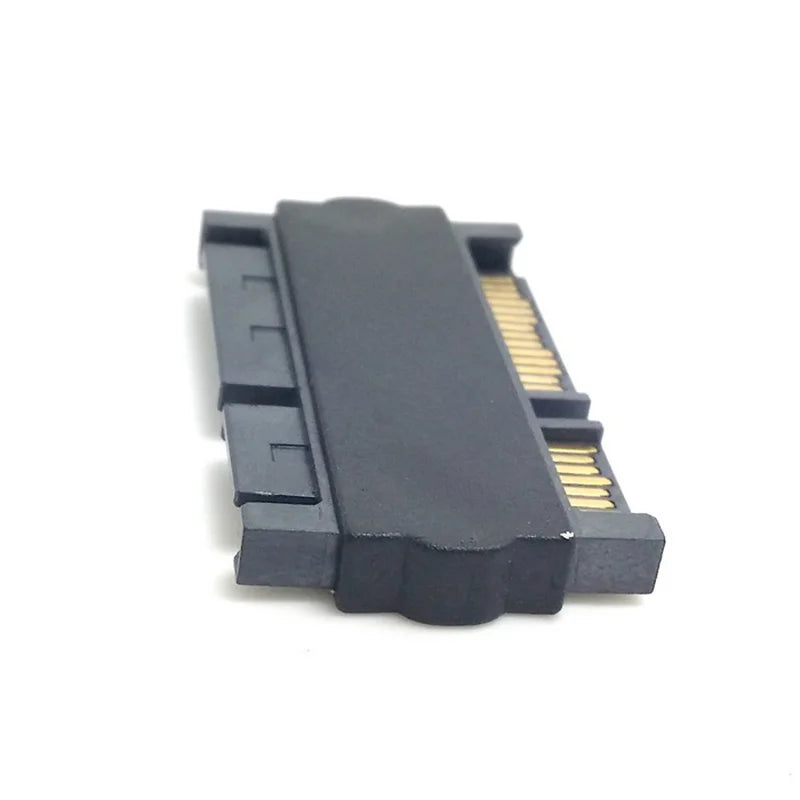 SATA Male to Male 22-Pin Adapter – 7+15 Pin Power & Data SATA Cable Adapter HIP