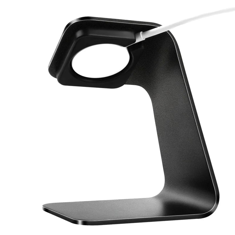 Aluminum Apple Watch Charging Stand Dock – Series 1–8 & SE Watch Charging Stand HIP
