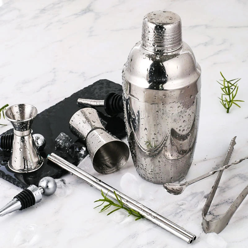 Copper Plated Stainless Steel Cocktail Shaker Bar Set Cocktail Bar Set HIP