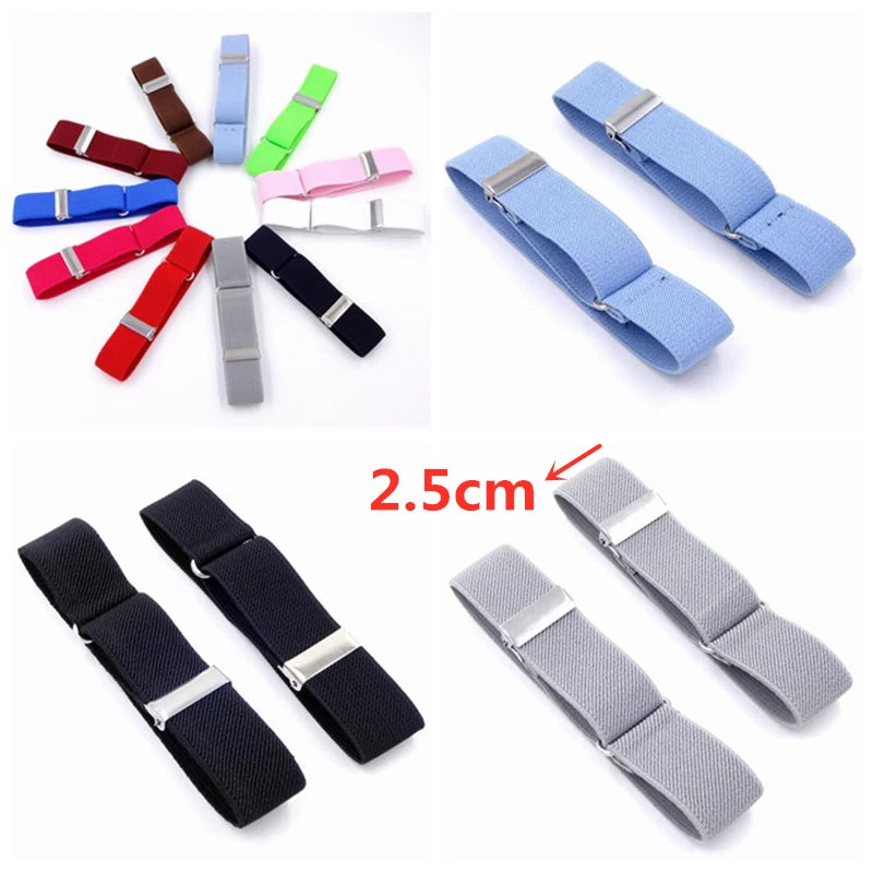 Elasticated Shirt Sleeve Holders – Unisex Armbands 2-Pack Shirt Sleeve Holders HIP