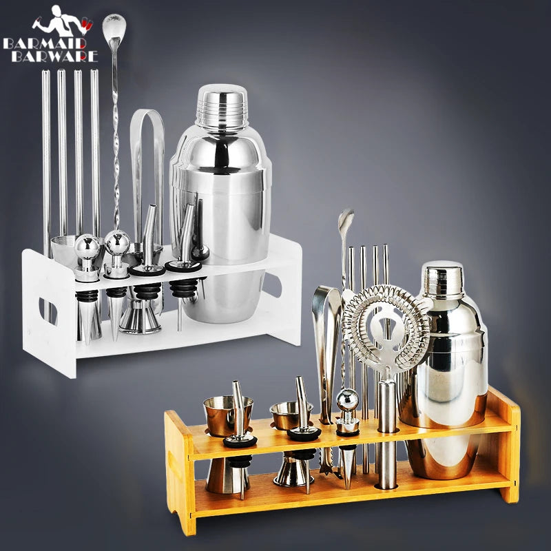 Copper Plated Stainless Steel Cocktail Shaker Bar Set Cocktail Bar Set HIP