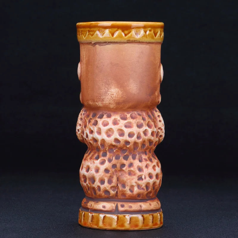 340ml Ceramic Tiki Mug – Porcelain Bar Cup | BARMAID Ceramic Tiki Mug HIP