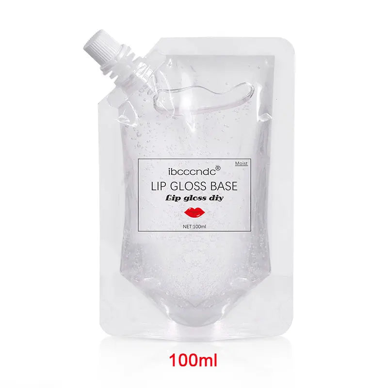 Non-stick Clear Lip Gloss Base Lipstick Lip Gloss Base Gel Moisturizing Matte Lip Glaze Material Odorless for DIY HIP
