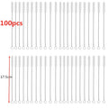 100-Pack 20cm Straw Cleaning Brushes for Glass & Metal Straws Straw Cleaning Brushes HIP 100pcs 17.5cm