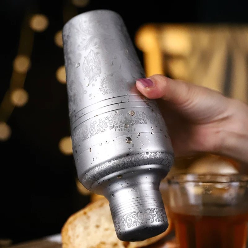 510ml Stainless Steel Boston Cocktail Shaker | Japanese Style Cocktail Shaker HIP