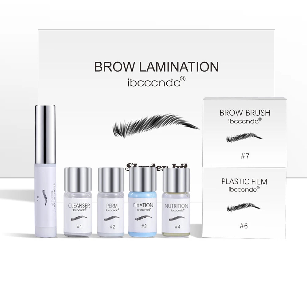 Brow Lamination Kit Semi-permanent Brow Lift Extension Kit Brow Lash Lift Brow Lamination Eyelash Lifting Perming Lashes Makeup HIP