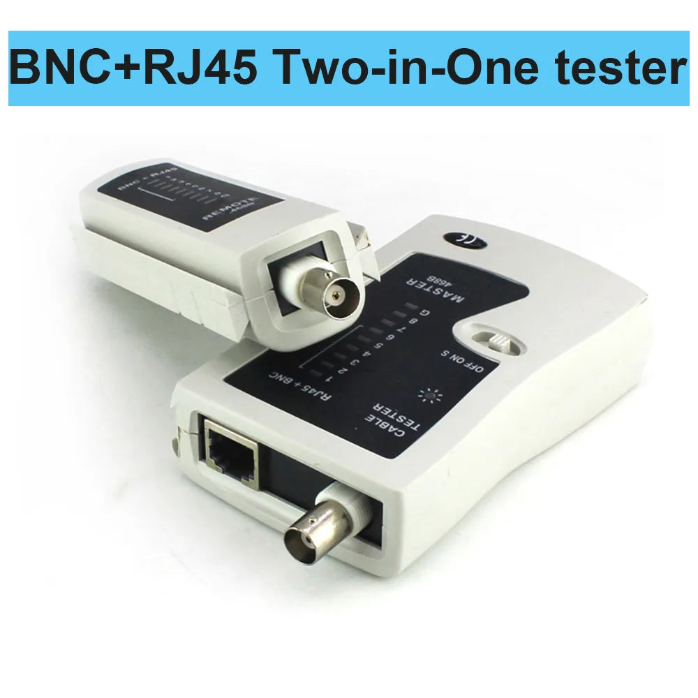 BNC Coaxial RJ45 Network Cable Tester – Cat5 Cat6 Cat7 UTP Network Cable Tester HIP