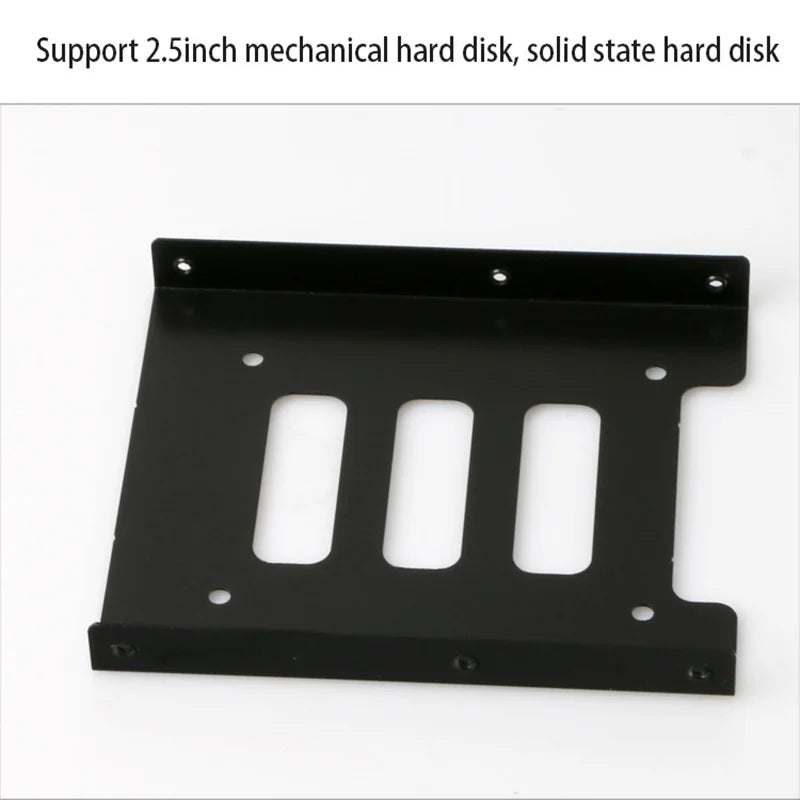 2.5" to 3.5" SSD HDD Mounting Adapter Bracket for PC Cases Hard Drive Bracket HIP
