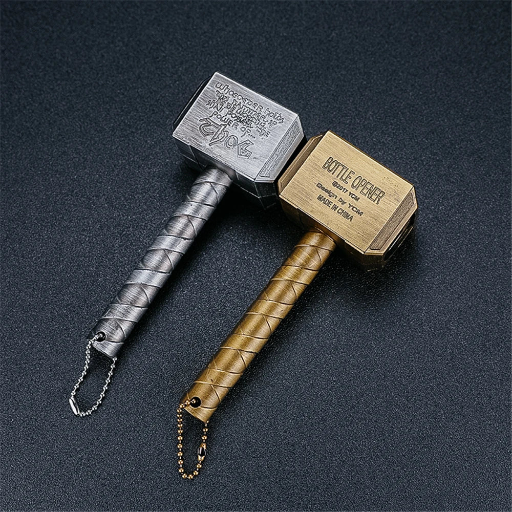 Thor Hammer Corkscrew & Bottle Opener – Stainless Steel Bar Tool Corkscrew Bottle Opener HIP