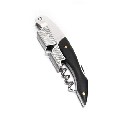 Rosewood Waiter's Corkscrew – Multifunction Wine Bottle Opener Wine Bottle Opener HIP Ebony Wood