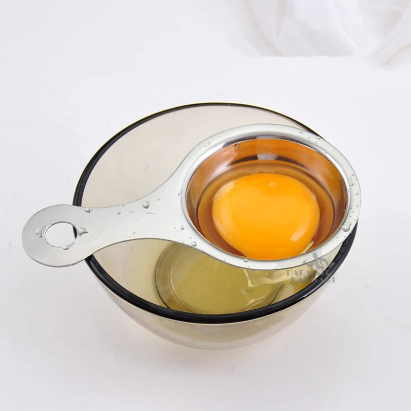 304 Stainless Steel Egg Yolk & White Separator Kitchen Tool Egg Separator Tool HIP